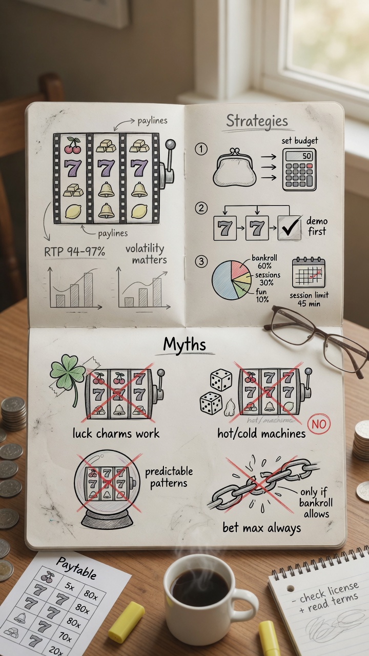 Beginner’s Guide to Online Slots Strategies & Myths